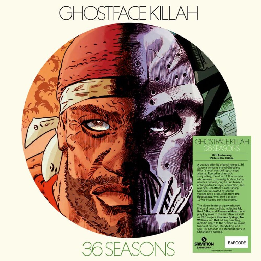 Ghostface Killah - 36 Seasons: 10th Anniversary - Picture Disc  LP LP